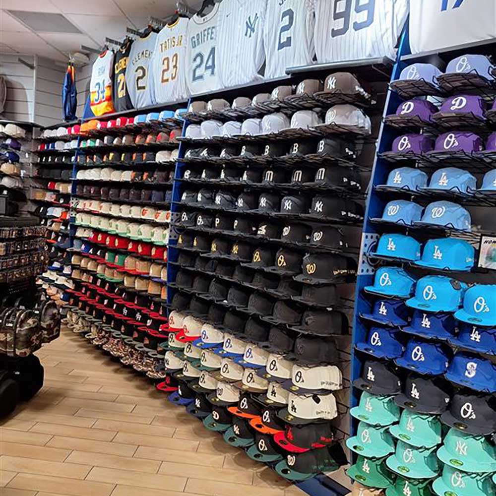 Retail display at a Lids store